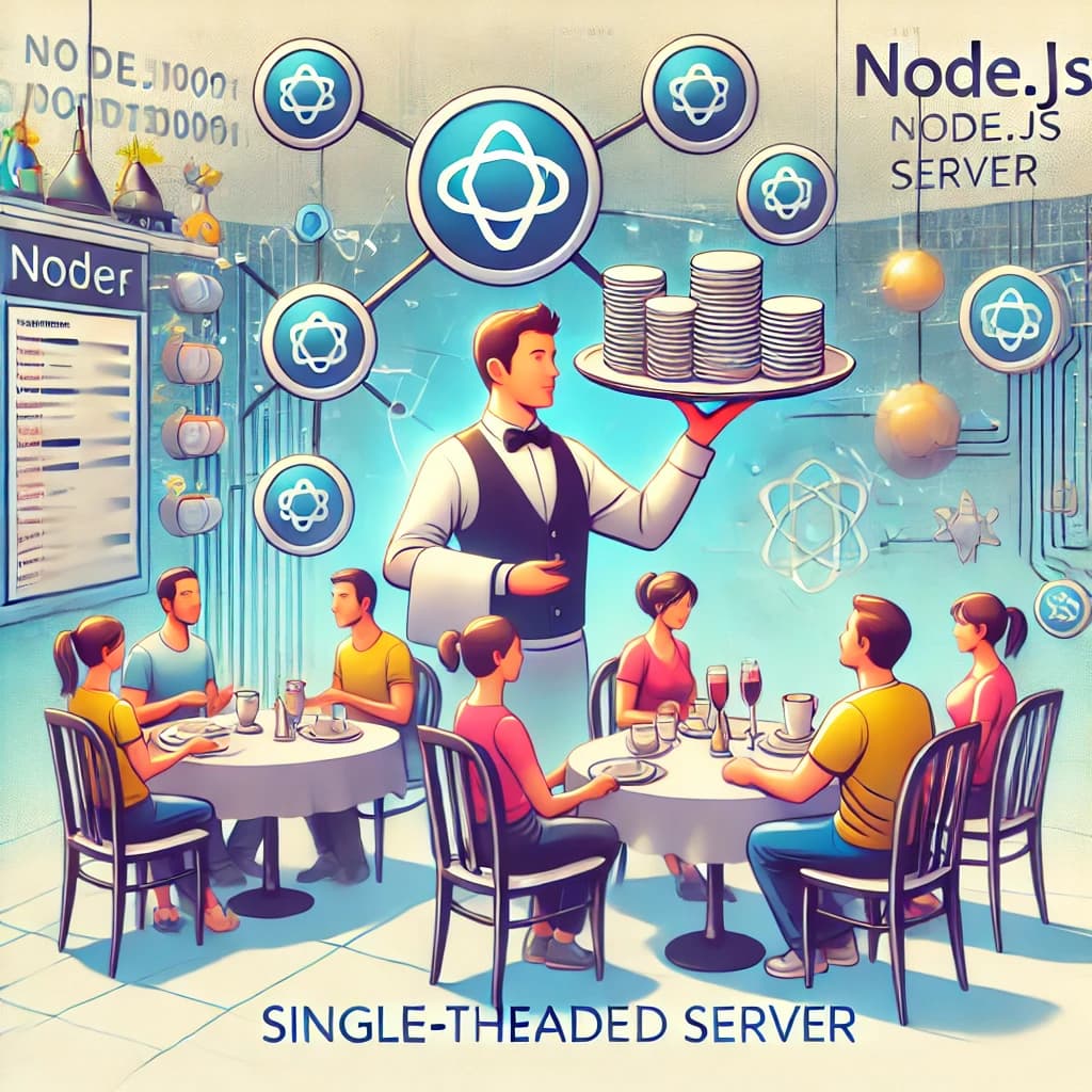 How Does Node.js Handle Multiple Requests with a Single Thread?